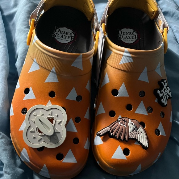 Special Demon slayer Crocs. Character Zenitsu Agatsuma. - Picture 5 of 5